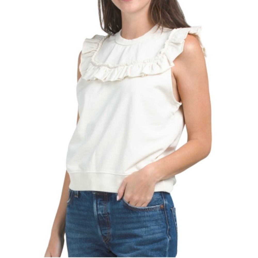 Clare V - Charlotte Sweatshirt Vest